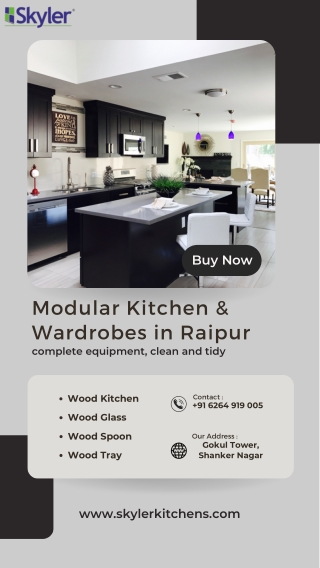 Modular Kitchen & Wardrobes in Raipur 53