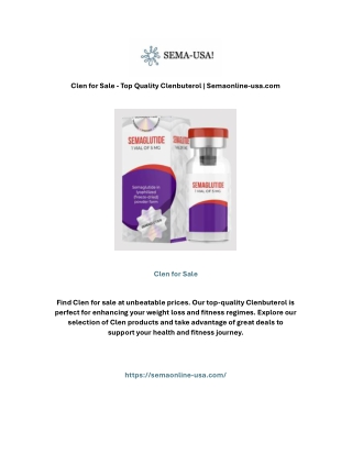 clen for sale top quality clenbuterol semaonline