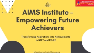 aims institute empowering future achievers