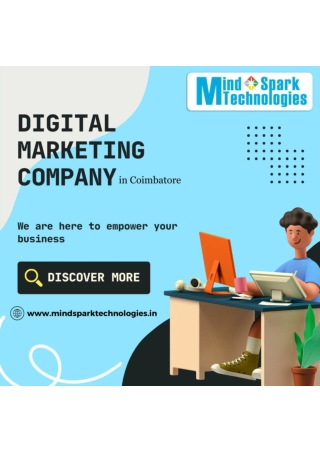 Digital Marketing Solutions in Coimbatore, Tamil Nadu, India - Mind Spark Techno
