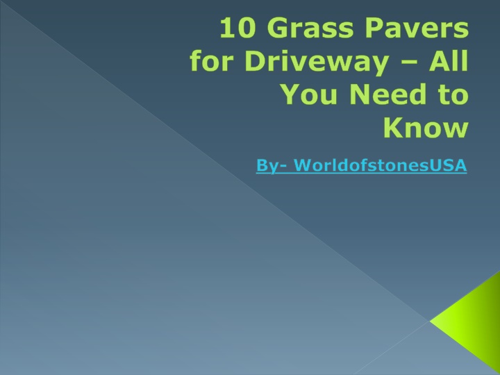 10 grass pavers for driveway all you need to know