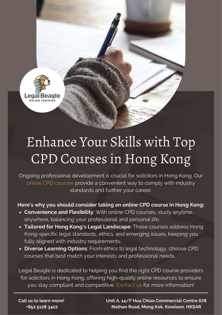 enhance your skills with top cpd courses in hong