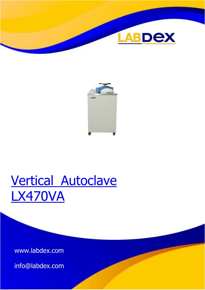 vertical autoclave lx470va www labdex com