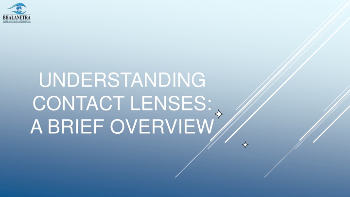 understanding contact lenses a brief overview