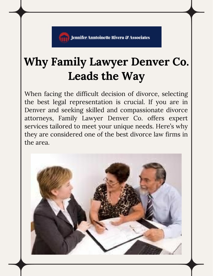 why family lawyer denver co leads the way