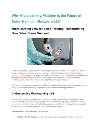 why microlearning platform is the future of