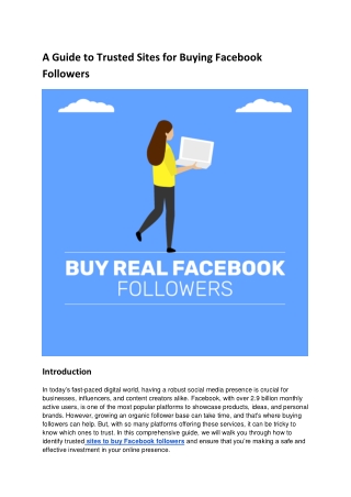 a guide to trusted sites for buying facebook
