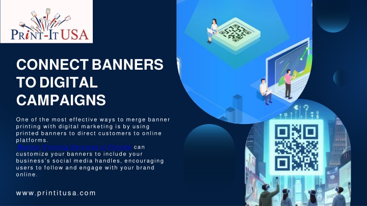 connect banners to digital campaigns