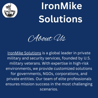 ironmike solutions