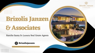 Rancho Santa Fe Real Estate Agents - Brizolis Janzen & Associates