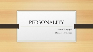 PERSONALITY