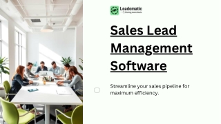 Top Sales Lead Management Software for Business Growth