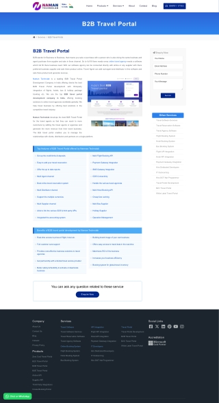 Best B2B Travel Portal
