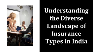 understanding the diverse landscape of insurance