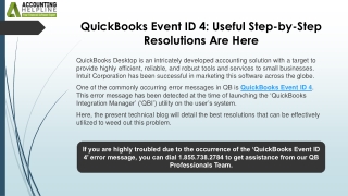 quickbooks event id 4 useful step by step resolutions are here