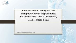 Crowdsourced Testing Market