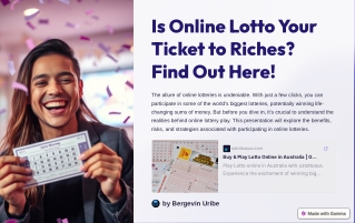 Is Online Lotto Your Ticket to Riches Find Out Here!