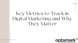 key metrics to track in digital marketing