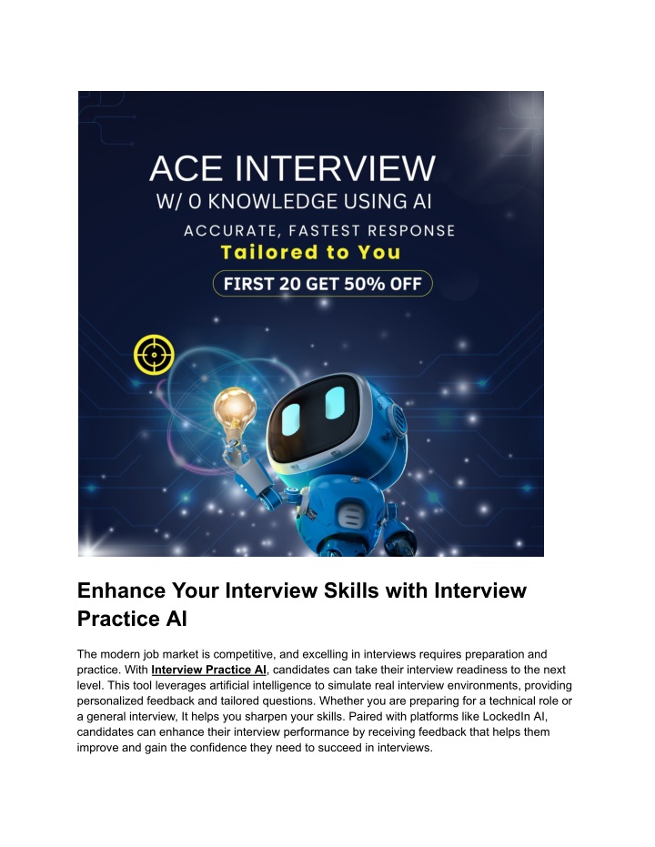 enhance your interview skills with interview