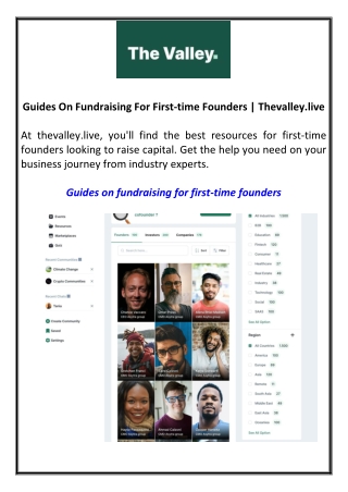 guides on fundraising for first time founders