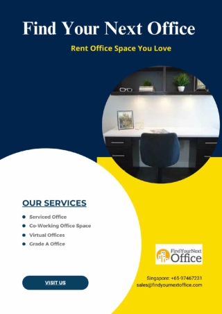 Rent An Office Space You Love