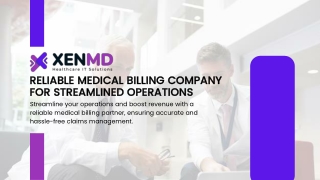 reliable medical billing company for streamlined
