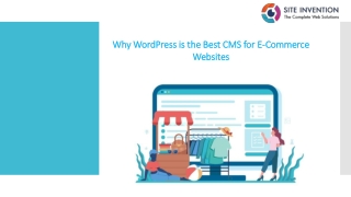 Why WordPress is the Best CMS for E Commerce Websites