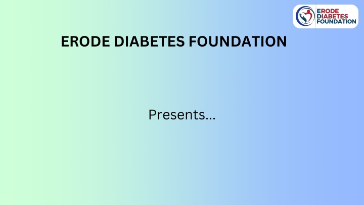 erode diabetes foundation