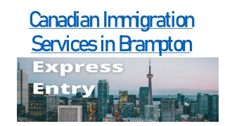 Canadian Immigration Services Brampton