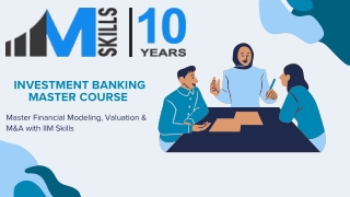 investment banking master course