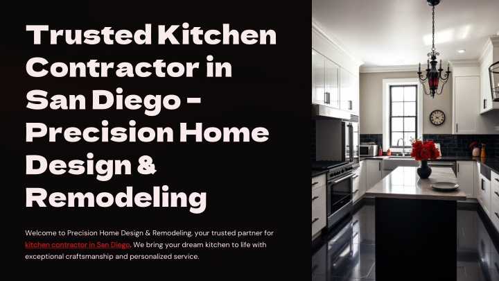 trusted kitchen contractor in san diego precision