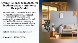 office file rack manufacturer in ahmedabad