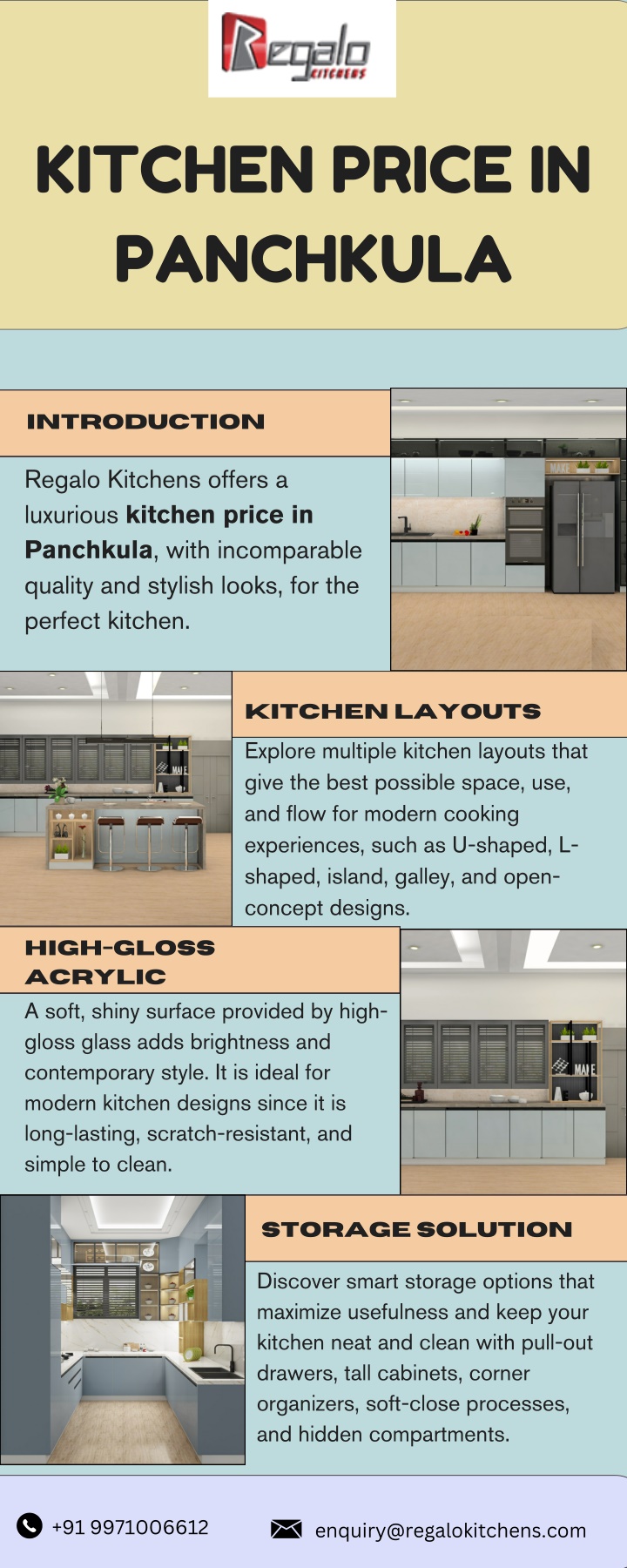 kitchen price in panchkula