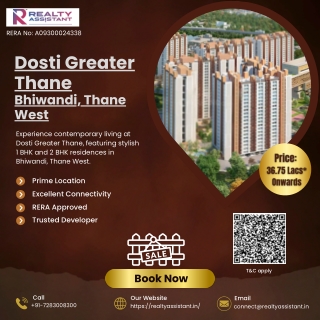 Dosti Greater Thane: 1 & 2 BHK Homes with Top Amenities