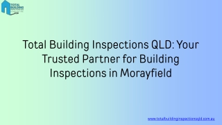 Your Trusted Partner for Building Inspections in Morayfield