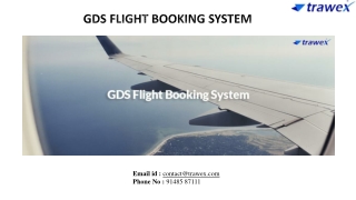 gds flight booking system