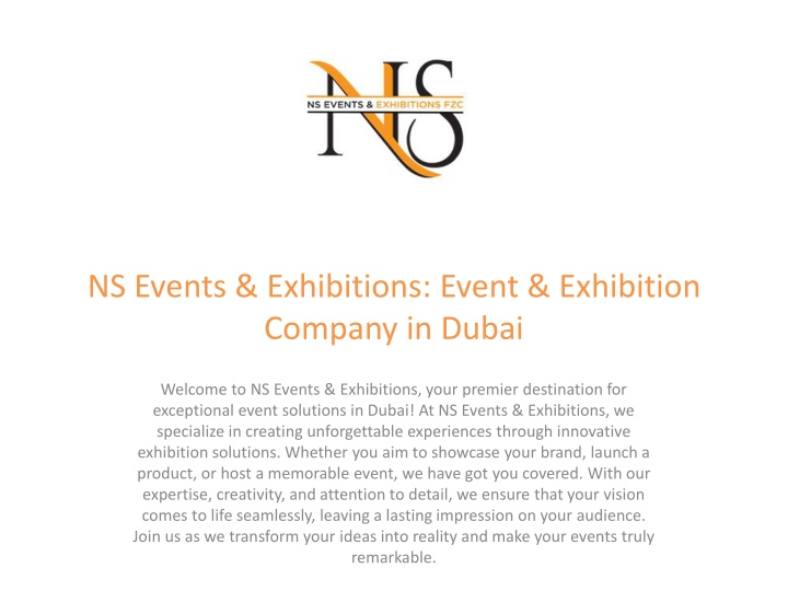 ns events exhibitions event exhibition company in dubai