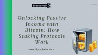 unlocking passive income with bitcoin how staking