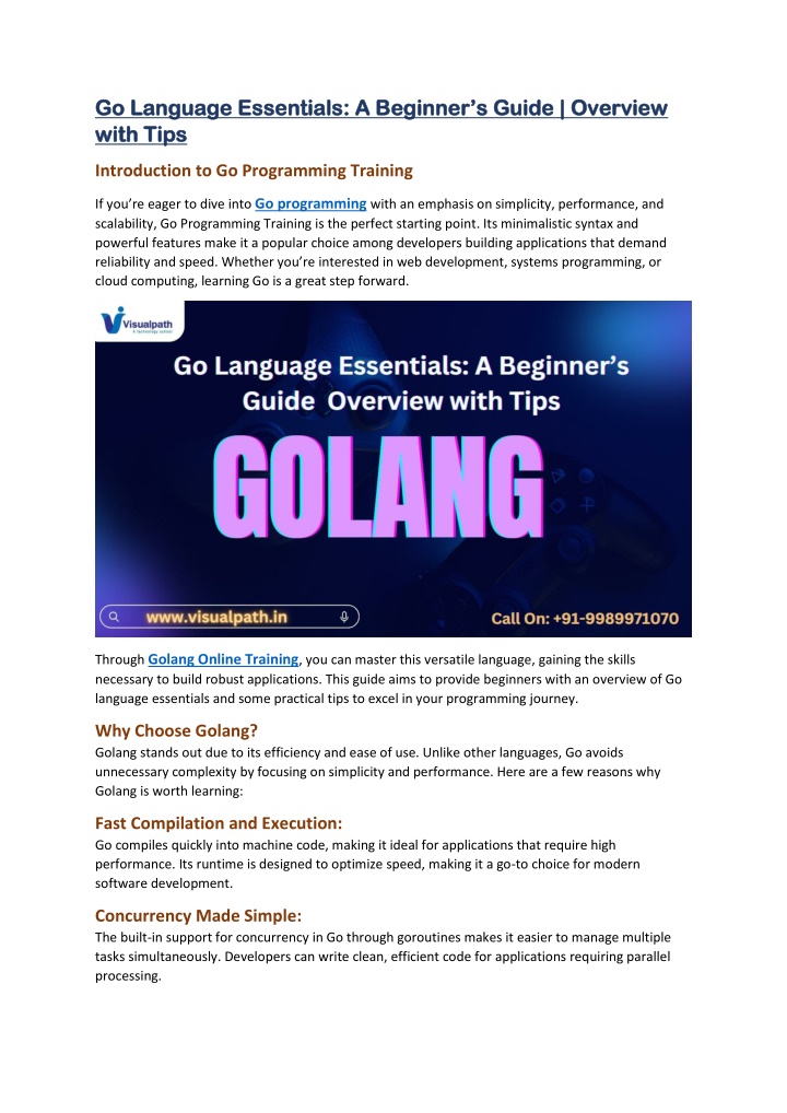 go language essentials a beginner s guide