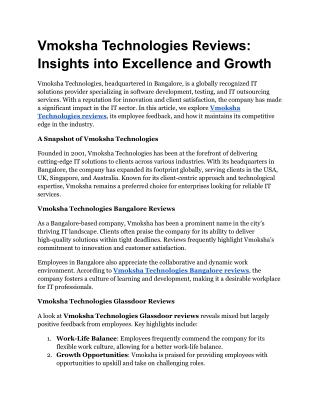 Vmoksha Technologies Reviews_ Insights into Excellence and Growth (1)