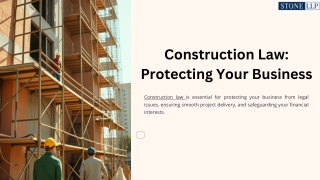 construction law protecting your business