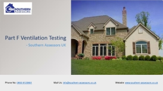 Part F Ventilation Testing in UK | Southern Assessors