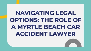 Myrtle Beach Car Accident Lawyer