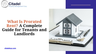 What Is Prorated Rent A Complete Guide for Tenants and Landlords