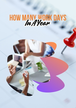how many work days in a year in a year