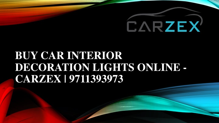 buy car interior decoration lights online carzex 9711393973