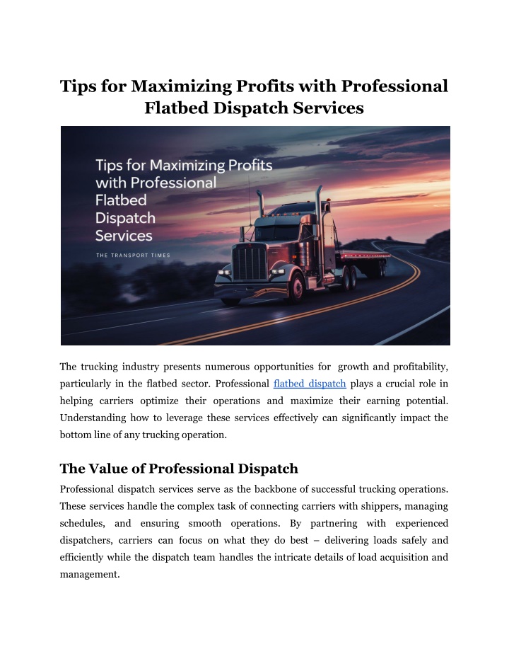 tips for maximizing profits with professional