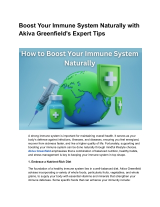 boost your immune system naturally with akiva