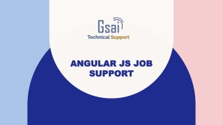 angular js job support