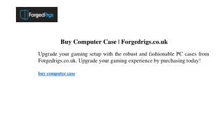 buy computer case forgedrigs co uk